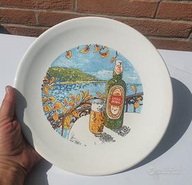 Stella Artois birra piatto pubblicitario vintage