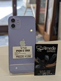 iPhone 12 128GB viola usato garanzia 