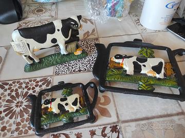 set di poggia pentole e porta tovaglioli 