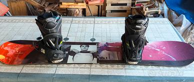 Snowboard, attacchi e scarponi tg. 48 - Nitro