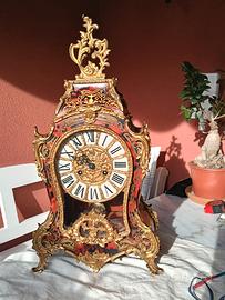 orologio da tavolo Boulle stile Luigi XV