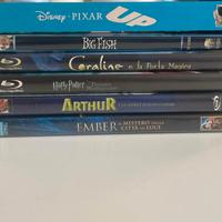 Lotto 6 Blu-Ray Family Fantasy - Coraline e altri