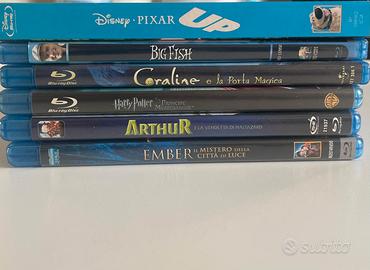 Lotto 6 Blu-Ray Family Fantasy - Coraline e altri