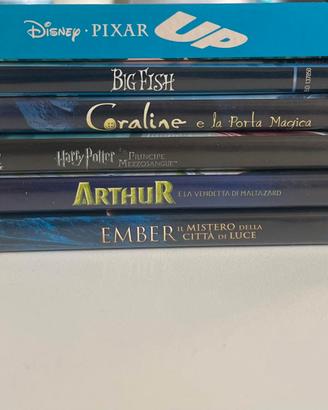 Lotto 6 Blu-Ray Family Fantasy - Coraline e altri