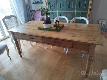Tavolo e 6 sedie luigi filippo