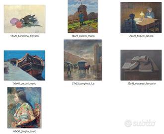 Dipinti originali pittori toscani
