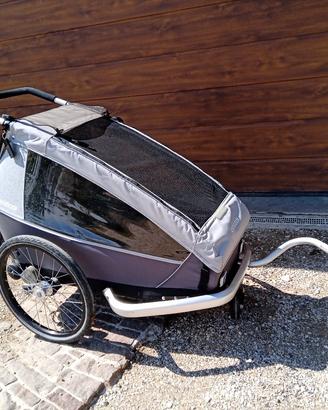 carrellino porta bimbo per bici Croozer Kid