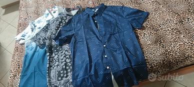  lotto 3 camicie manica corta Nuove  