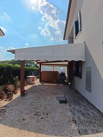 pergola legno pvc
