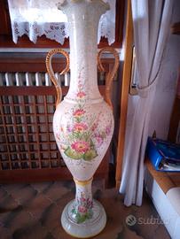 vaso in ceramica decorato 