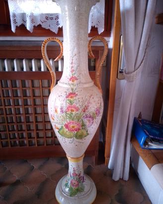 vaso in ceramica decorato 
