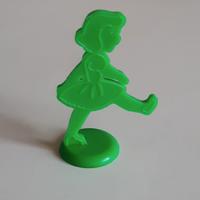 Pinocchio e il pesce parlante 1972 pedina verde