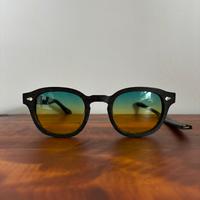 Original Vintage Sunglasses Ischia legno nero