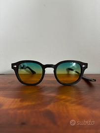 Original Vintage Sunglasses Ischia legno nero