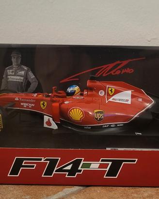 Ferrari F14T F.Alonso Hot Wheels 1 18