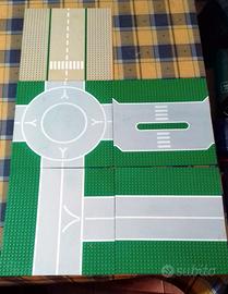 5 piastre Lego 25,5x25,5