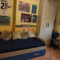 letto a scomparsa e armadio