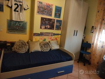 letto a scomparsa e armadio