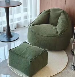 puf pouf e poggia piedi per bimbi entro 11 anni