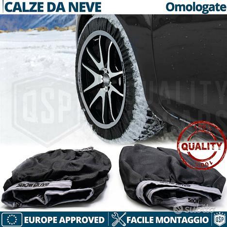 CALZE DA NEVE 225/55 R18 PNEUMATICO CERCHIO 18 TAGLIA XL CALZA NEVE GHIACCIO PE CALZE DA NEVE 225/55 R18 PNEUMATICO CERCHIO 18 TAGLIA XL CALZA NEVE GHIACCIO PE