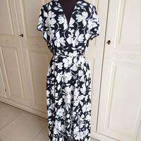 Vestito asimmetrico Calliope manica corta 