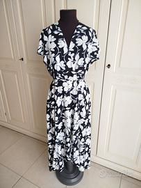 Vestito asimmetrico Calliope manica corta 