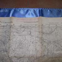 Grande carta topografica comeglians