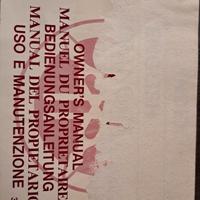 Yamaha XT 600 manuale uso e manutenzione 3TB