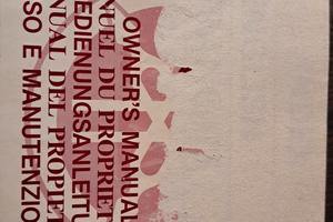 Yamaha XT 600 manuale uso e manutenzione 3TB