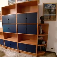 Scaffalatura ufficio in legno