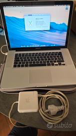 Apple Macbook Pro Core 2 Duo 15" 4GB Ram HD 250GB