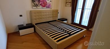 Letto matrimoniale contenitore