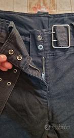 Jeans neri a 3/4, taglia 42, Benetton