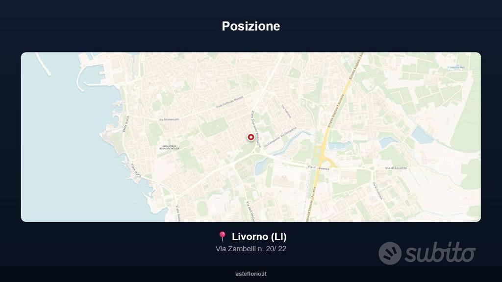 Appartamento – Livorno, Fabbricotti, Consiglio di Zona 3 - Vista 3