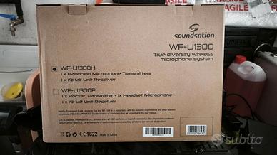 Radiomicrofono SOUNDSATION  wf-u1300h NUOVO