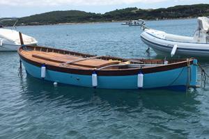 Gozzo genovese in legno