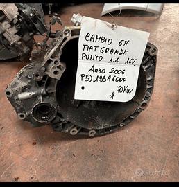 Cambio 6M Fiat Grande Punto 1.4 16V Anno 2006 Codi