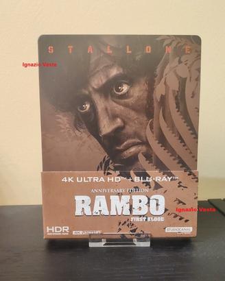 "Rambo" Steelbook 4K - Ed. numerata n.110 di 1.000