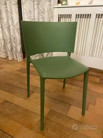 Sedie designer  in polipropilene