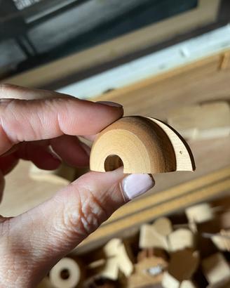 Collezione animaletti in legno