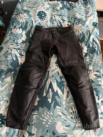 Pantaloni PELLE moto DAINESE taglia 52