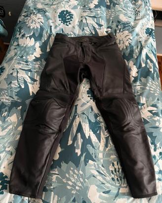 Pantaloni PELLE moto DAINESE taglia 52