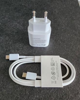 Caricabatterie Samsung 25W incluso cavo
