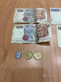 Vecchie lire da collezione