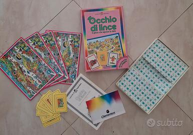Gioco vintage Occhio di Lince - Clementoni