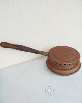 scaldaletto in rame vintage 