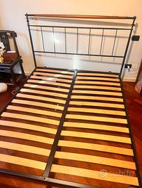 letto matrimoniale ferro