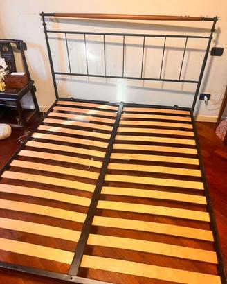 letto matrimoniale ferro