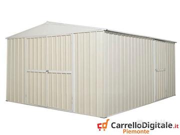 Box prefabbricato in acciaio 360x430cm avorio