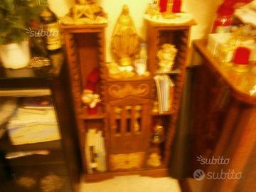 Mobiletto porta dvd in legno